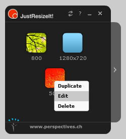 Help, Dialog edit widget